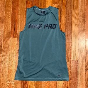 Nike Pro, Small, Olive Green Color. Tank Top